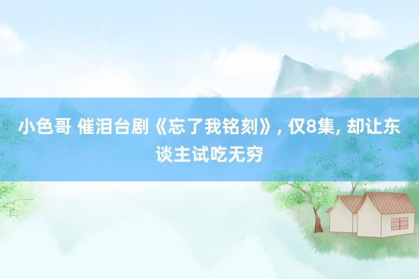 小色哥 催泪台剧《忘了我铭刻》， 仅8集， 却让东谈主试吃无穷